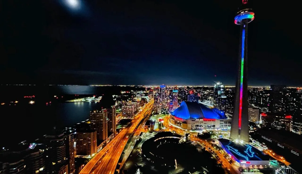 Superior 49Th Floor 3 Bedroom Suite With Cn Tower And City View Τορόντο Ξενοδοχείο